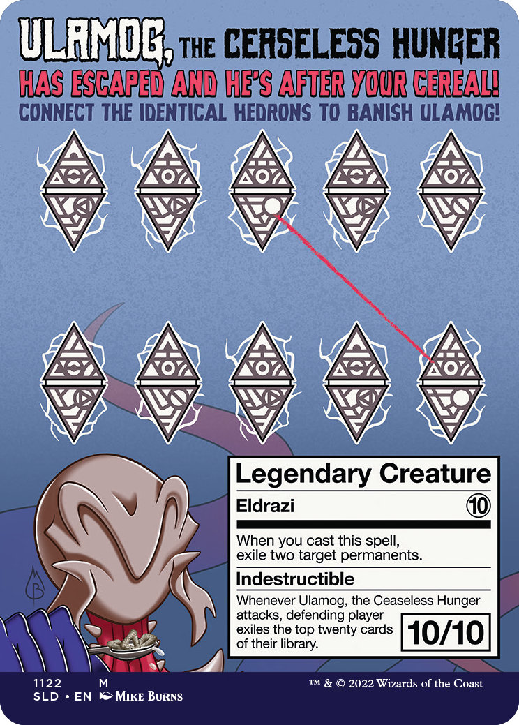 Ulamog, the Ceaseless Hunger (Borderless) [Secret Lair Drop Series] | Cracking-Singles