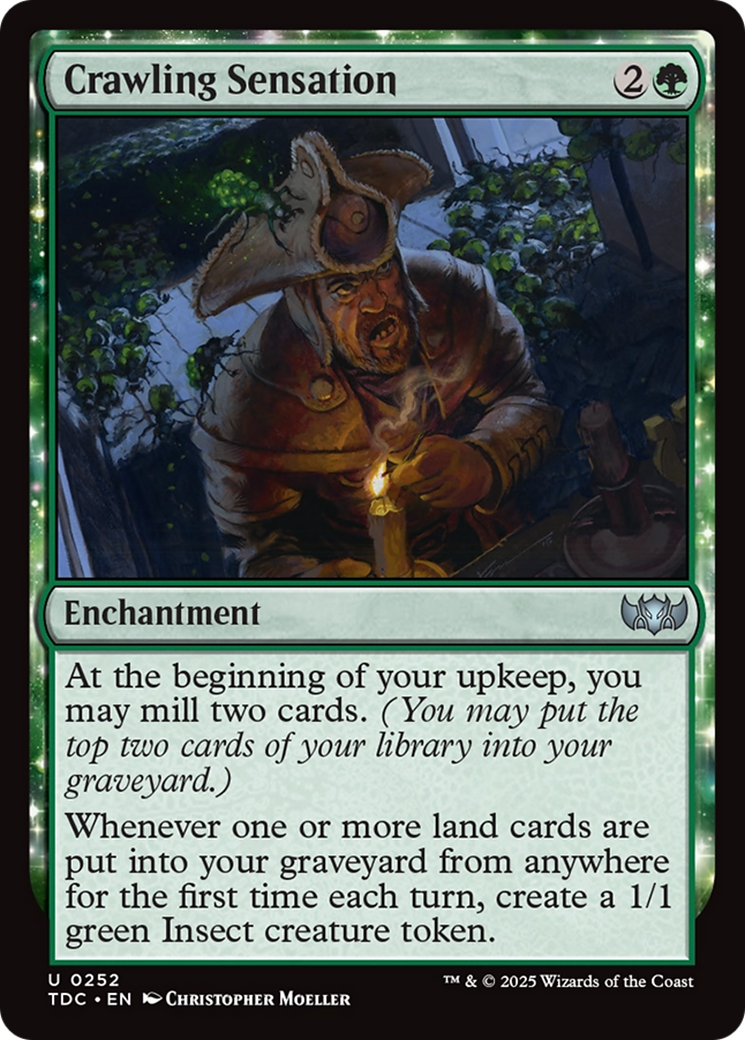 Crawling Sensation [Tarkir: Dragonstorm Commander] | Cracking-Singles