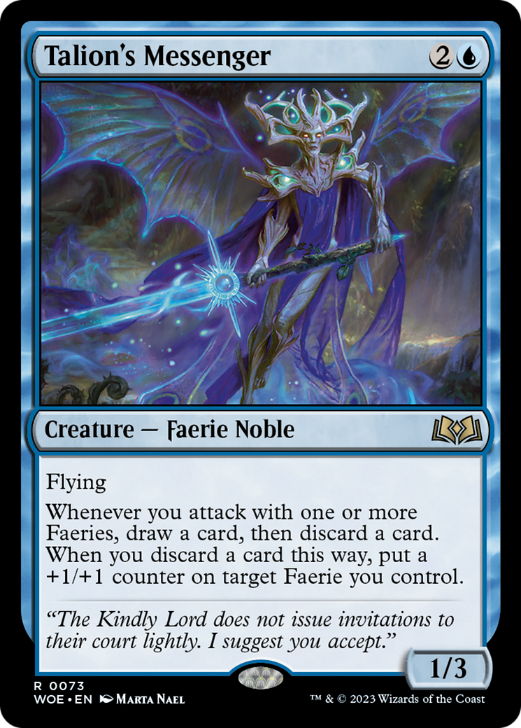 Talion's Messenger [Wilds of Eldraine] | Cracking-Singles