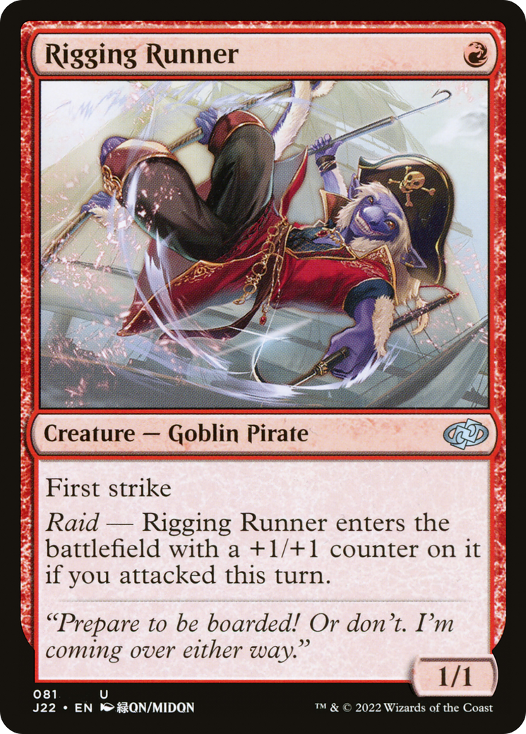 Rigging Runner [Jumpstart 2022] | Cracking-Singles