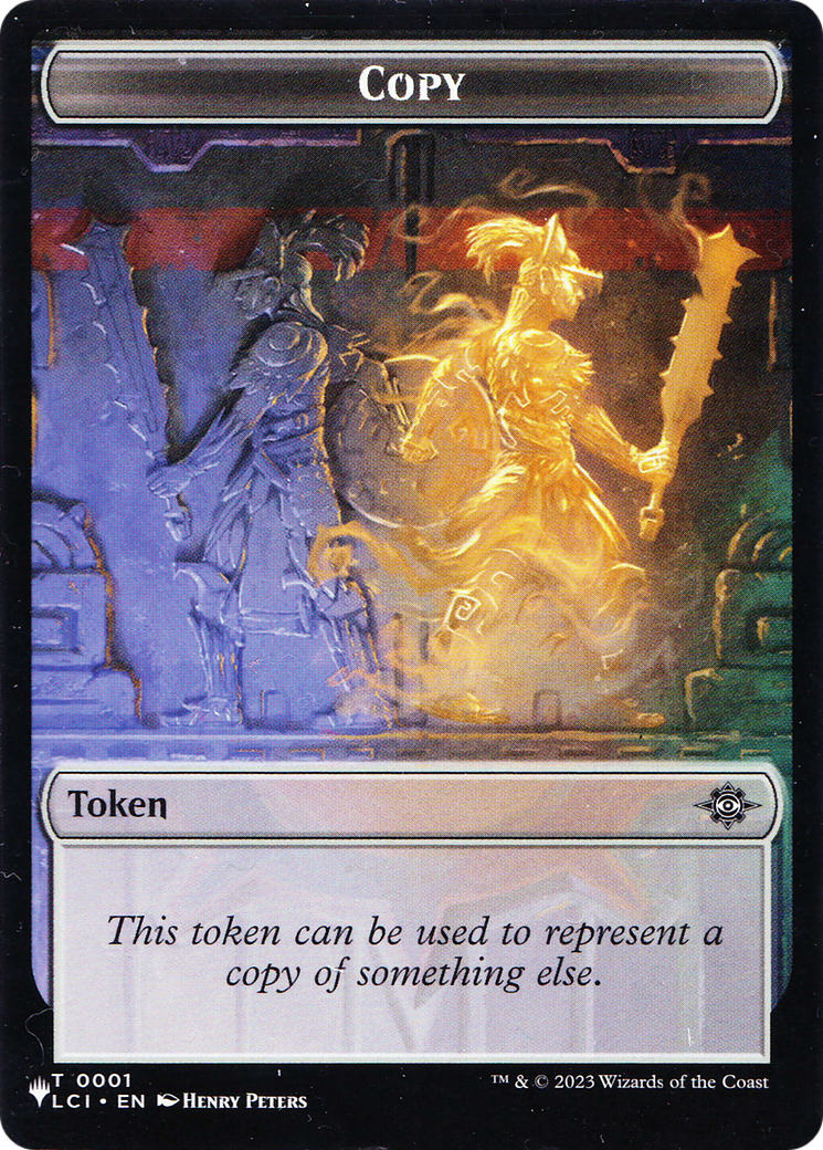 Clue // Copy Double-Sided Token [The List] | Cracking-Singles