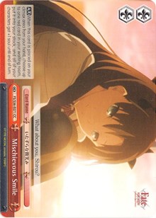 Mischievous Smile (FS/S36-E071 CC) [Fate/Stay Night [Unlimited Blade Works] Vol. II] | Cracking-Singles