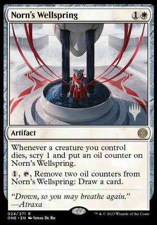 Norn's Wellspring (Promo Pack) [Phyrexia: All Will Be One Promos] | Cracking-Singles