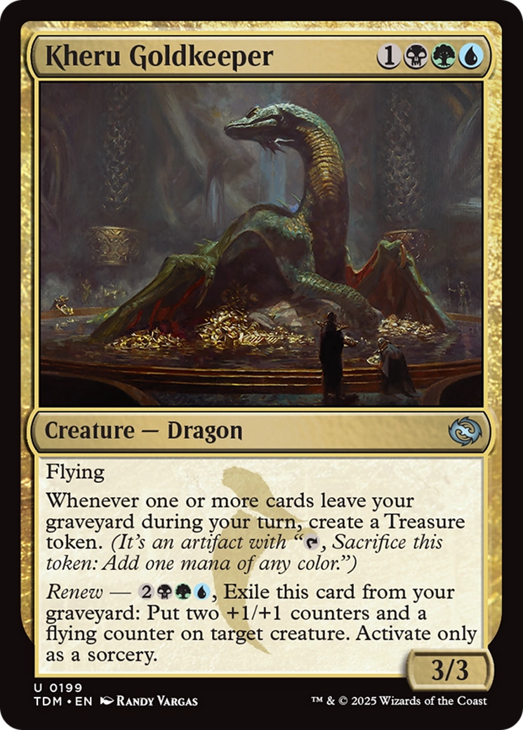 Kheru Goldkeeper [Tarkir: Dragonstorm] | Cracking-Singles