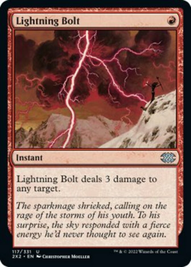 Lightning Bolt [Double Masters 2022] | Cracking-Singles