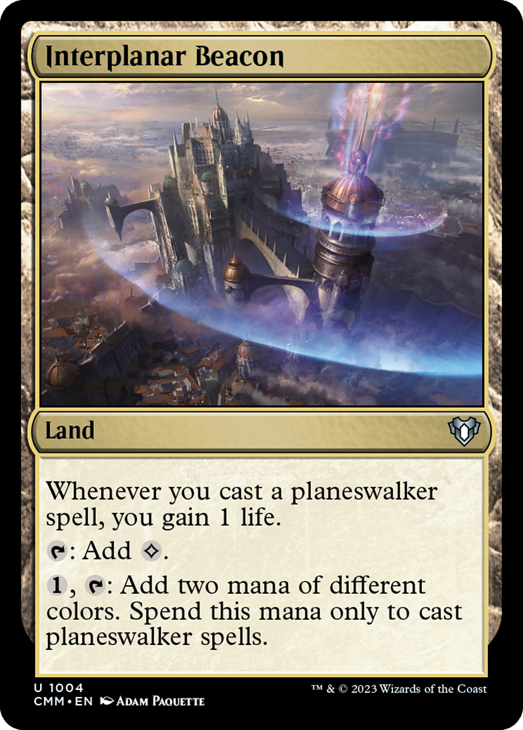 Interplanar Beacon [Commander Masters] | Cracking-Singles