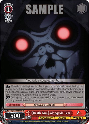 "Death Gun" Alongside Fear [Sword Art Online Animation 10th Anniversary] | Cracking-Singles