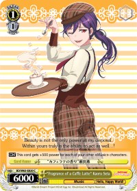 "Fragrance of a Caffe Latte" Kaoru Seta (BD/W63-E020 C) [BanG Dream! Girls Band Party! Vol.2] | Cracking-Singles