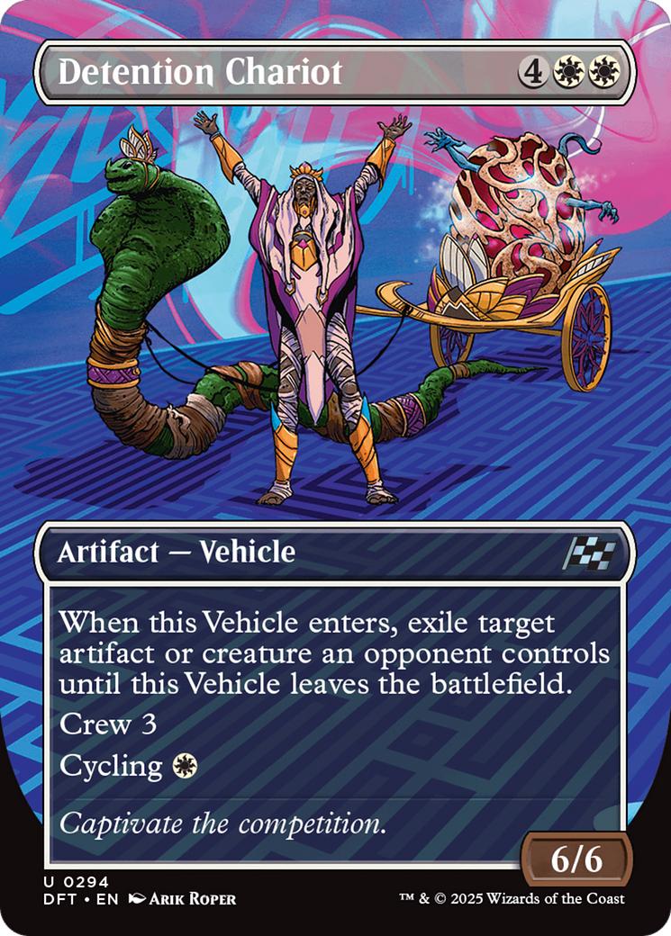 Detention Chariot (Borderless) [Aetherdrift] | Cracking-Singles