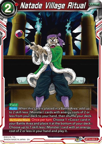 Natade Village Ritual (BT15-024) [Saiyan Showdown] | Cracking-Singles
