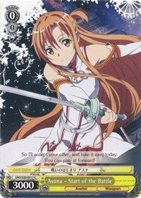 Asuna - Start of the Battle (SAO/S20-E017 C) [Sword Art Online] | Cracking-Singles