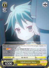 Adolescent Sora (NGL/S58-E010 U) [No Game No Life] | Cracking-Singles