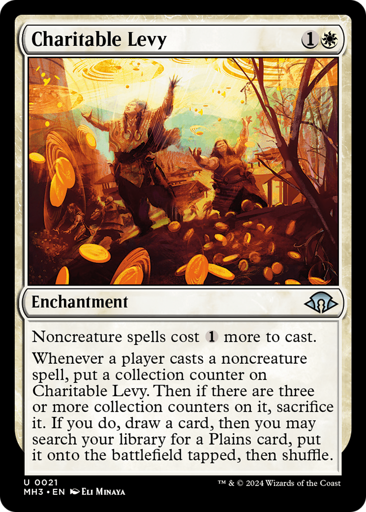 Charitable Levy [Modern Horizons 3] | Cracking-Singles