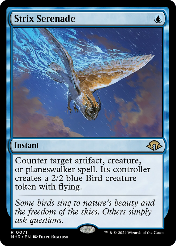 Strix Serenade [Modern Horizons 3] | Cracking-Singles