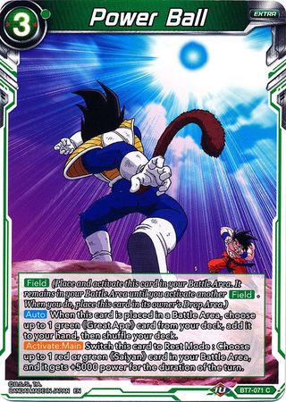 Power Ball (BT7-071) [Assault of the Saiyans] | Cracking-Singles