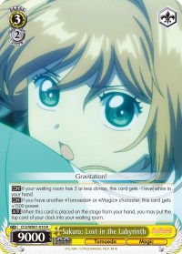 Sakura: Lost in the Labyrinth (CCS/WX01-010 R) [Cardcaptor Sakura: Clear Card] | Cracking-Singles