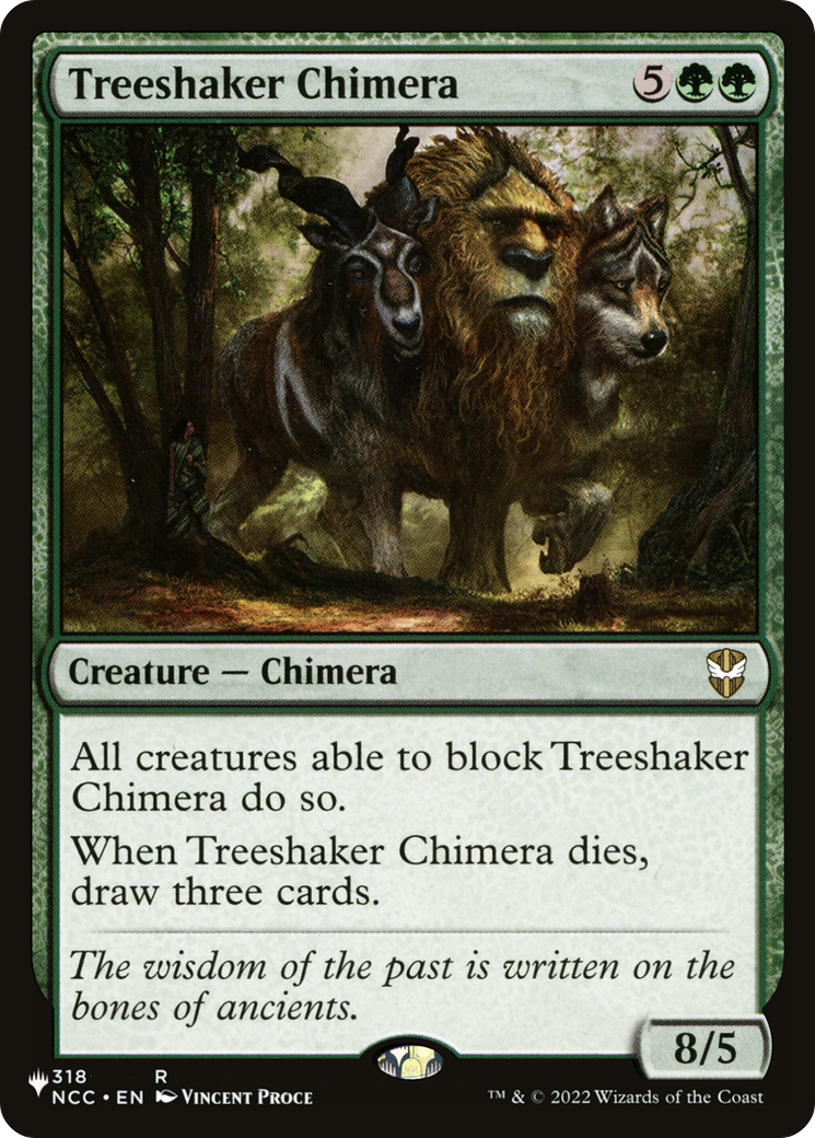 Treeshaker Chimera [The List] | Cracking-Singles