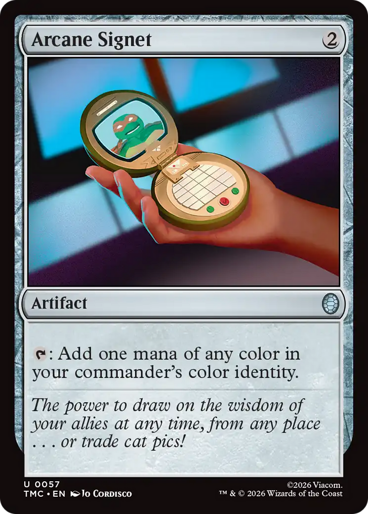 Arcane Signet [Teenage Mutant Ninja Turtles Commander] | Cracking-Singles