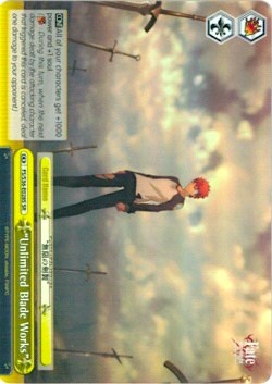 "Unlimited Blade Works" (FS/S36-E028S SR) [Fate/Stay Night [Unlimited Blade Works] Vol. II] | Cracking-Singles