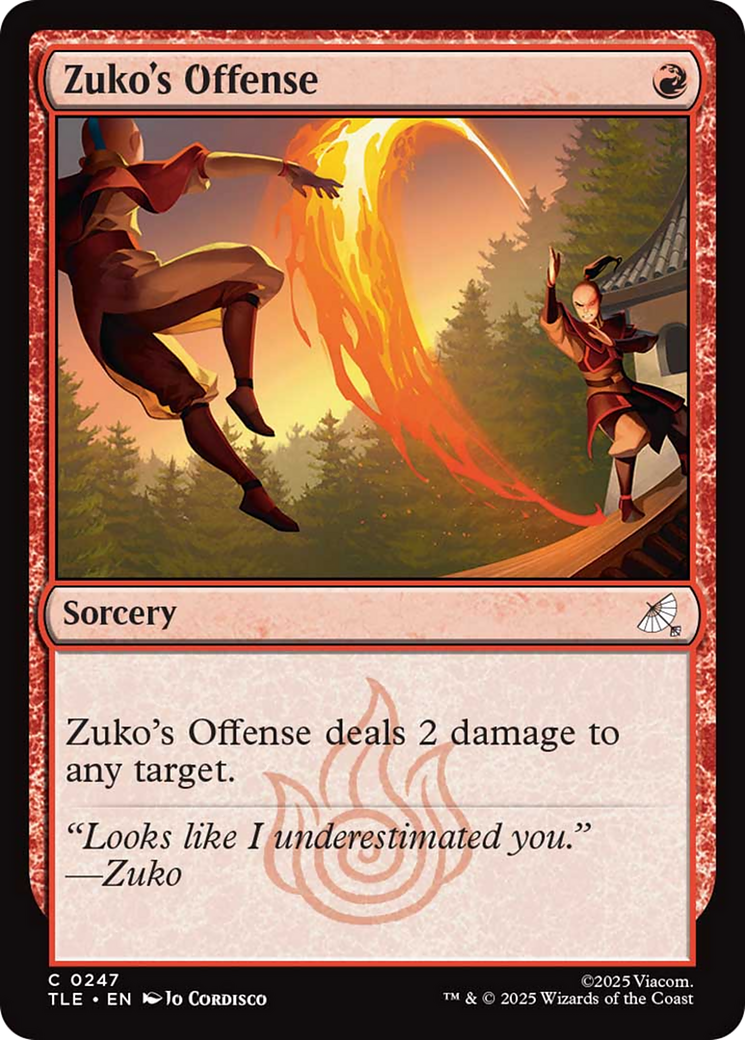 Zuko's Offense [Avatar: The Last Airbender: Eternal-Legal] | Cracking-Singles