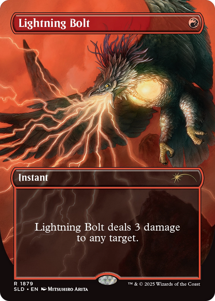 Lightning Bolt (1879) (Rainbow Foil) [Secret Lair Drop Series] | Cracking-Singles