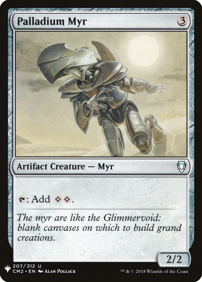 Palladium Myr [Mystery Booster] | Cracking-Singles