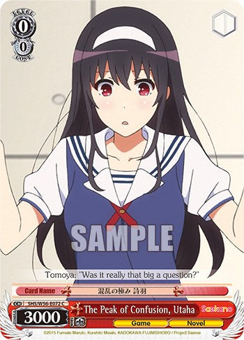The Peak of Confusion, Utaha [Saekano: How to Raise a Boring Girlfriend] | Cracking-Singles