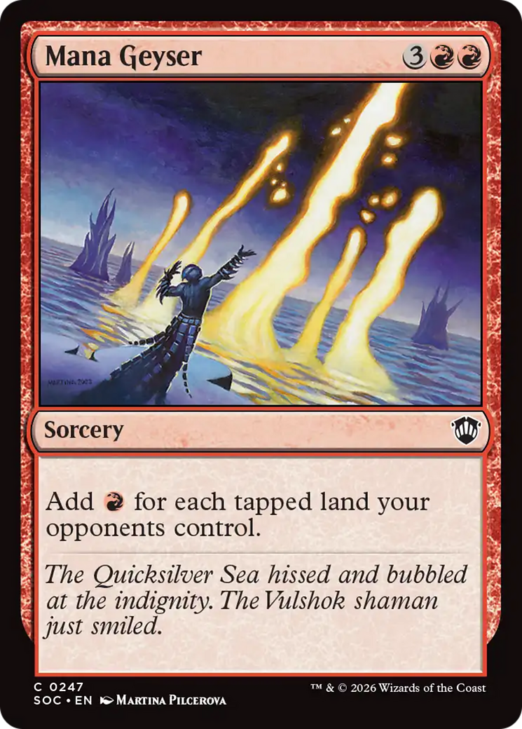 Mana Geyser [Secrets of Strixhaven Commander] | Cracking-Singles