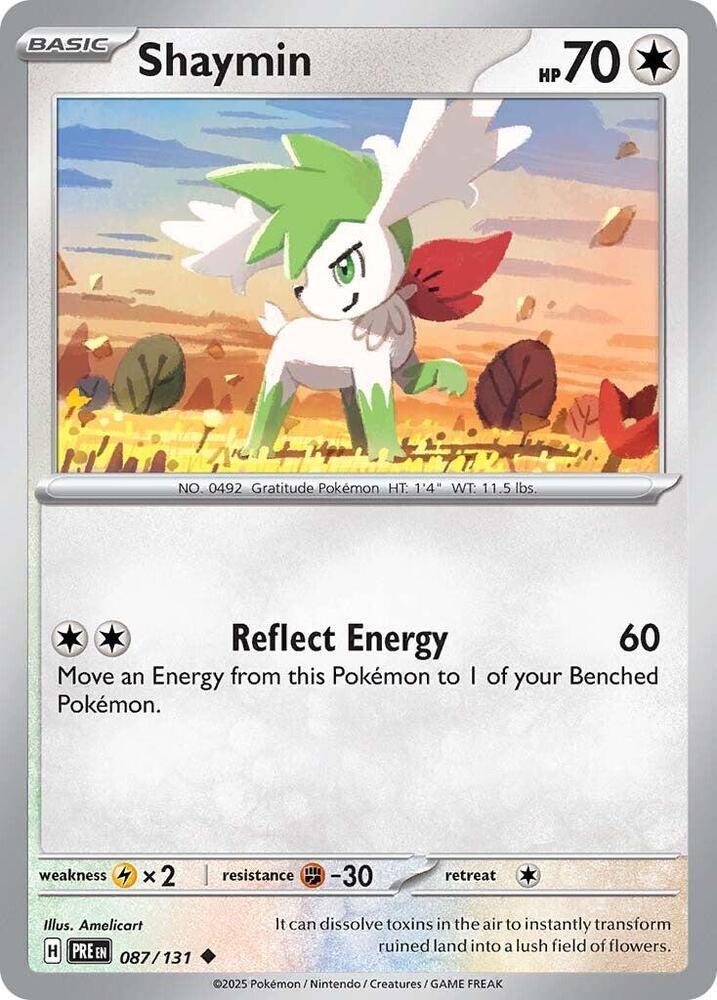 Shaymin (087/131) [Scarlet & Violet: Prismatic Evolutions] | Cracking-Singles