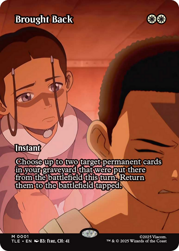 Brought Back (Borderless) [Avatar: The Last Airbender: Eternal-Legal] | Cracking-Singles