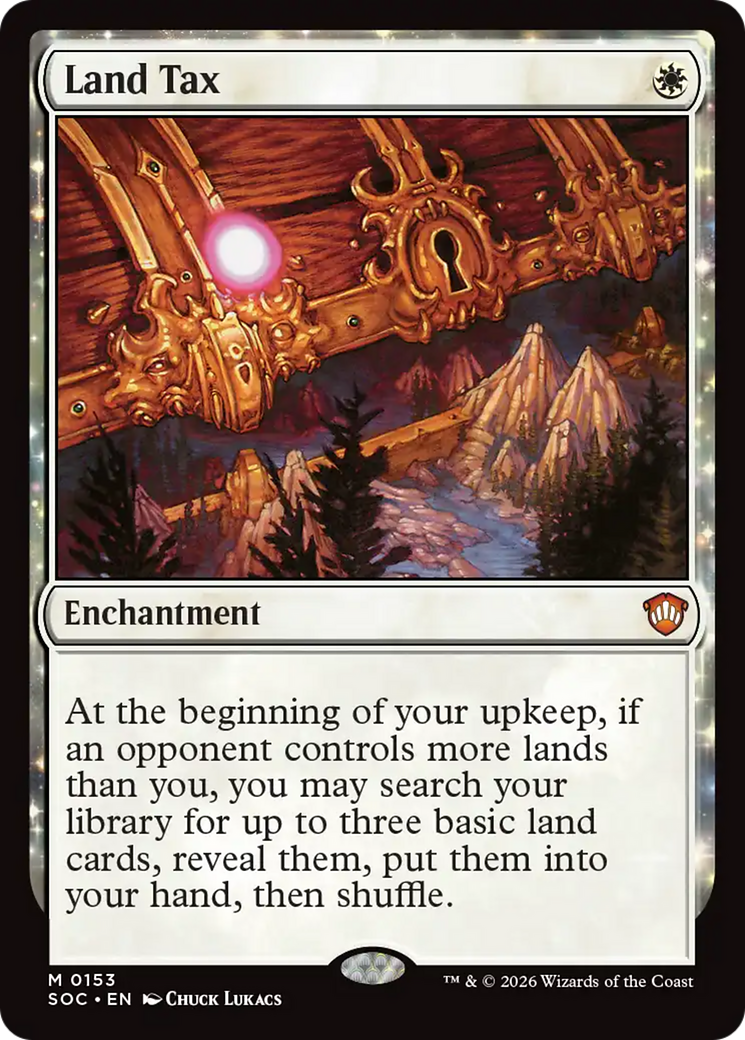 Land Tax [Secrets of Strixhaven Commander] | Cracking-Singles