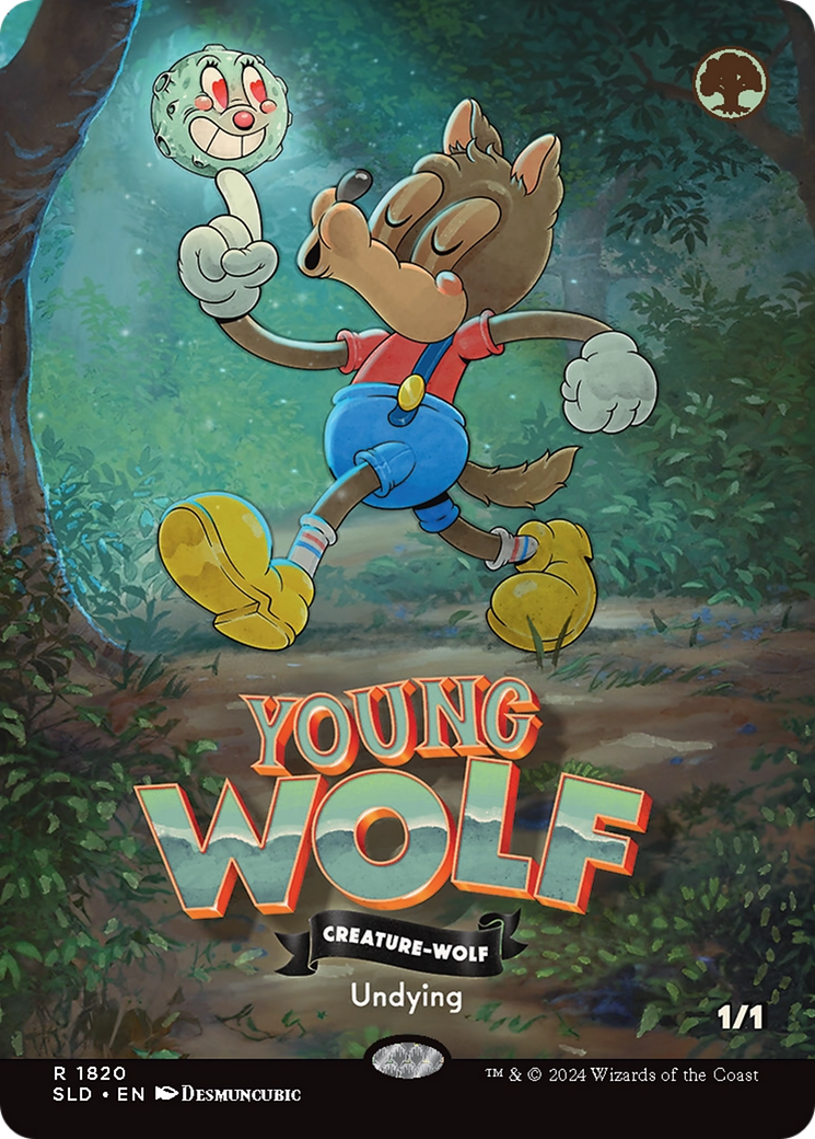 Young Wolf [Secret Lair Drop Series] | Cracking-Singles