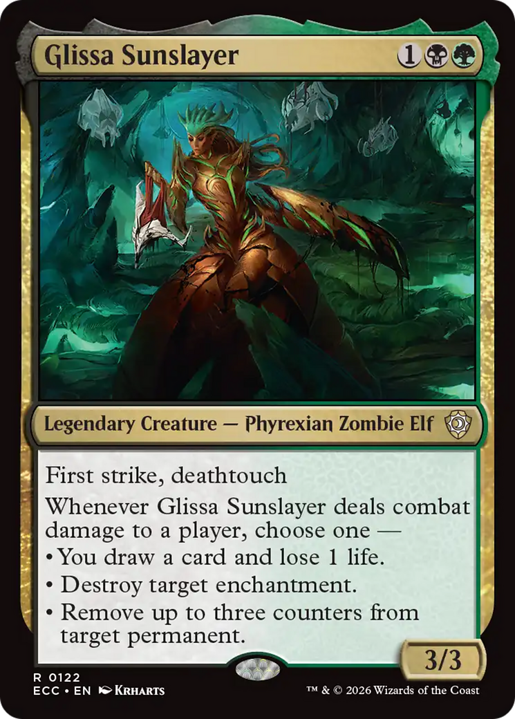 Glissa Sunslayer [Lorwyn Eclipsed Commander] | Cracking-Singles