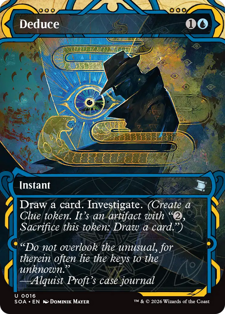 Deduce [Secrets of Strixhaven: Mystical Archive] | Cracking-Singles