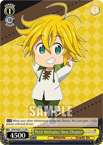 Petit Meliodas: New Chapter [The Seven Deadly Sins: Revival of The Commandments] | Cracking-Singles