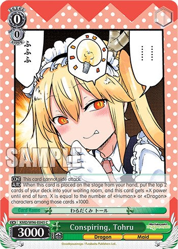 Conspiring, Tohru [Miss Kobayashi's Dragon Maid] | Cracking-Singles