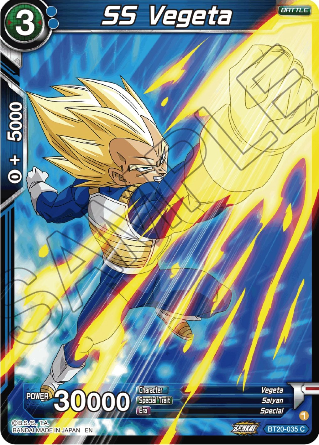 SS Vegeta (BT20-035) [Power Absorbed] | Cracking-Singles
