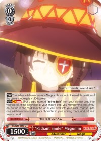 "Radiant Smile" Megumin (KS/W55-E056 U) [KonoSuba 2] | Cracking-Singles