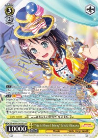 "This Is Where I Belong" Misaki Okusawa (BD/W63-E003SPa SP) [BanG Dream! Girls Band Party! Vol.2] | Cracking-Singles