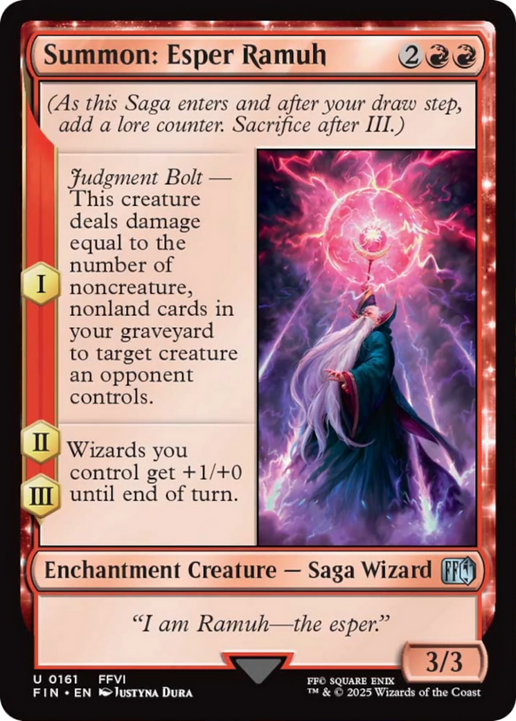 Summon: Esper Ramuh [FINAL FANTASY] | Cracking-Singles