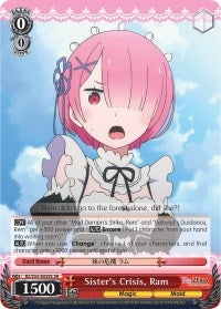 Sister's Crisis, Ram (RZ/S55-E029S SR) [Re:ZERO Vol.2] | Cracking-Singles