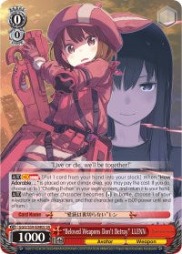 "Beloved Weapons Don't Betray" LLENN (GGO/S59-E040S SR) [Gun Gale Online] | Cracking-Singles