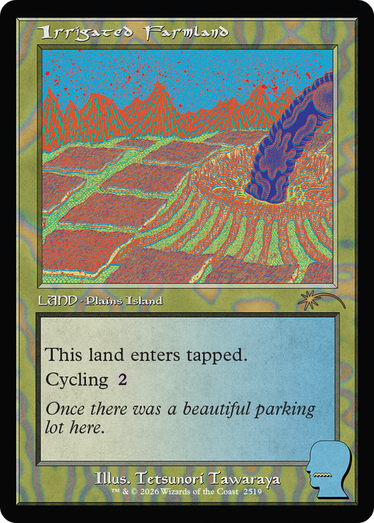 Irrigated Farmland [Secret Lair Drop Series] | Cracking-Singles