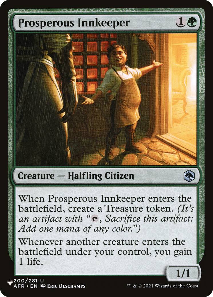 Prosperous Innkeeper [The List] | Cracking-Singles