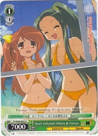 Beach Volleyball, Mikuru & Tsuruya (SY/W08-E035 U) [The Melancholy of Haruhi Suzumiya] | Cracking-Singles