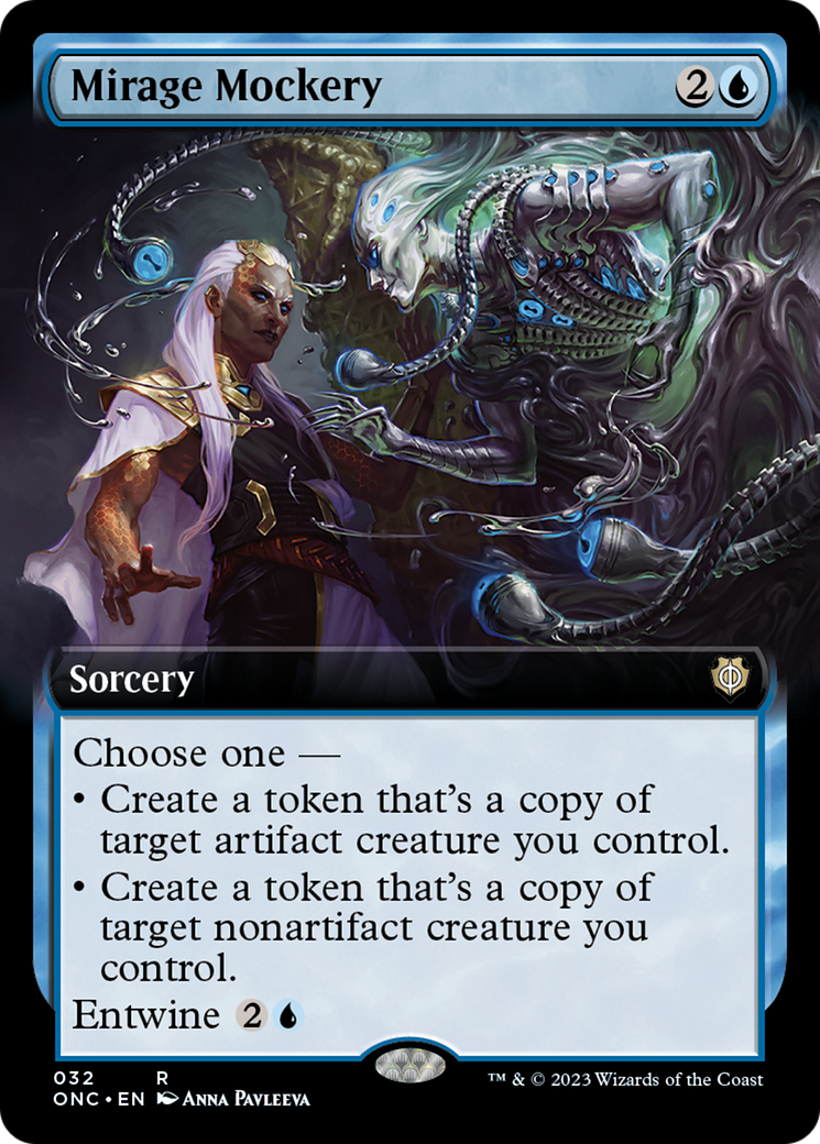 Mirage Mockery (Extended Art) [Phyrexia: All Will Be One Commander] | Cracking-Singles