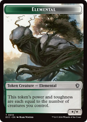 Rhino Warrior // Elemental (0010) Double-Sided Token [Lorwyn Eclipsed Tokens] | Cracking-Singles