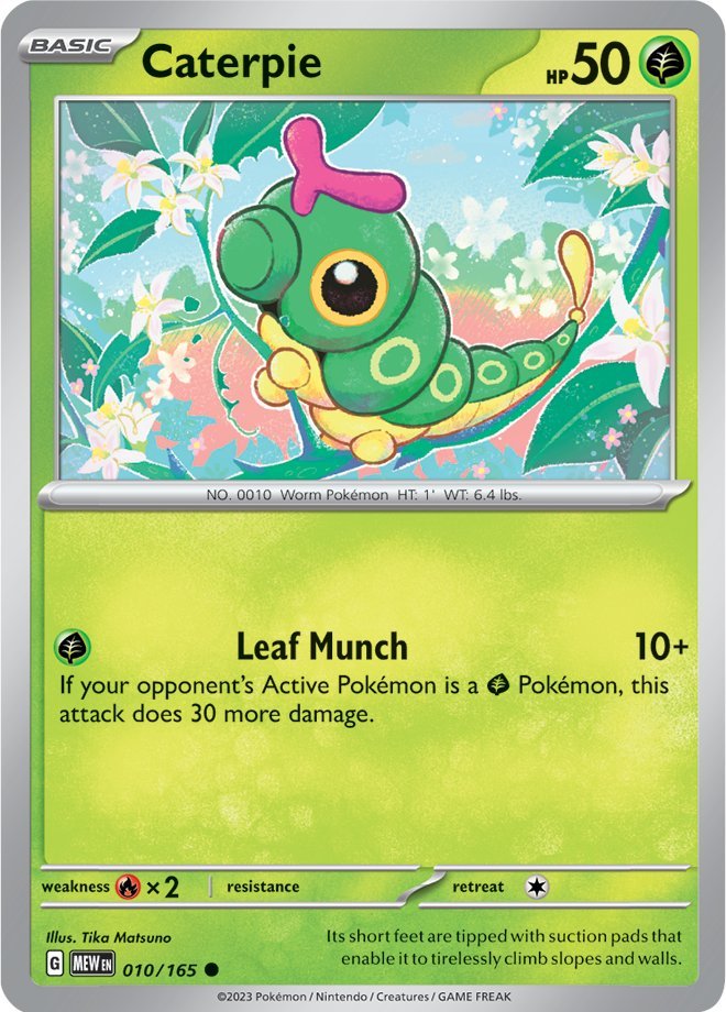 Caterpie (010/165) [Scarlet & Violet 151] | Cracking-Singles