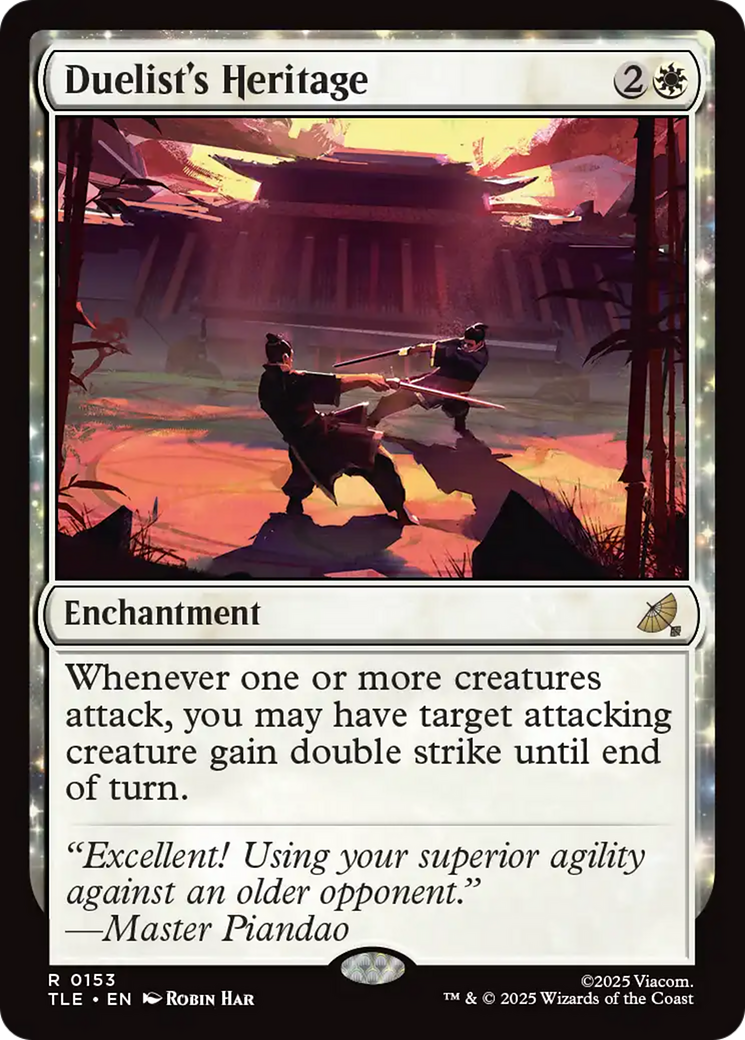 Duelist's Heritage [Avatar: The Last Airbender: Eternal-Legal] | Cracking-Singles