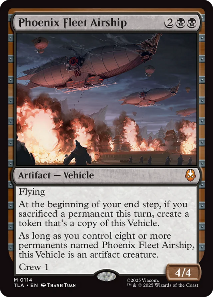 Phoenix Fleet Airship [Avatar: The Last Airbender] | Cracking-Singles